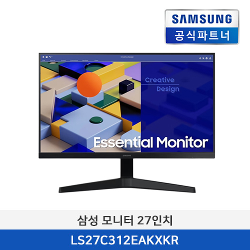 삼성 모니터 LS27C312EAKXKR 27인치