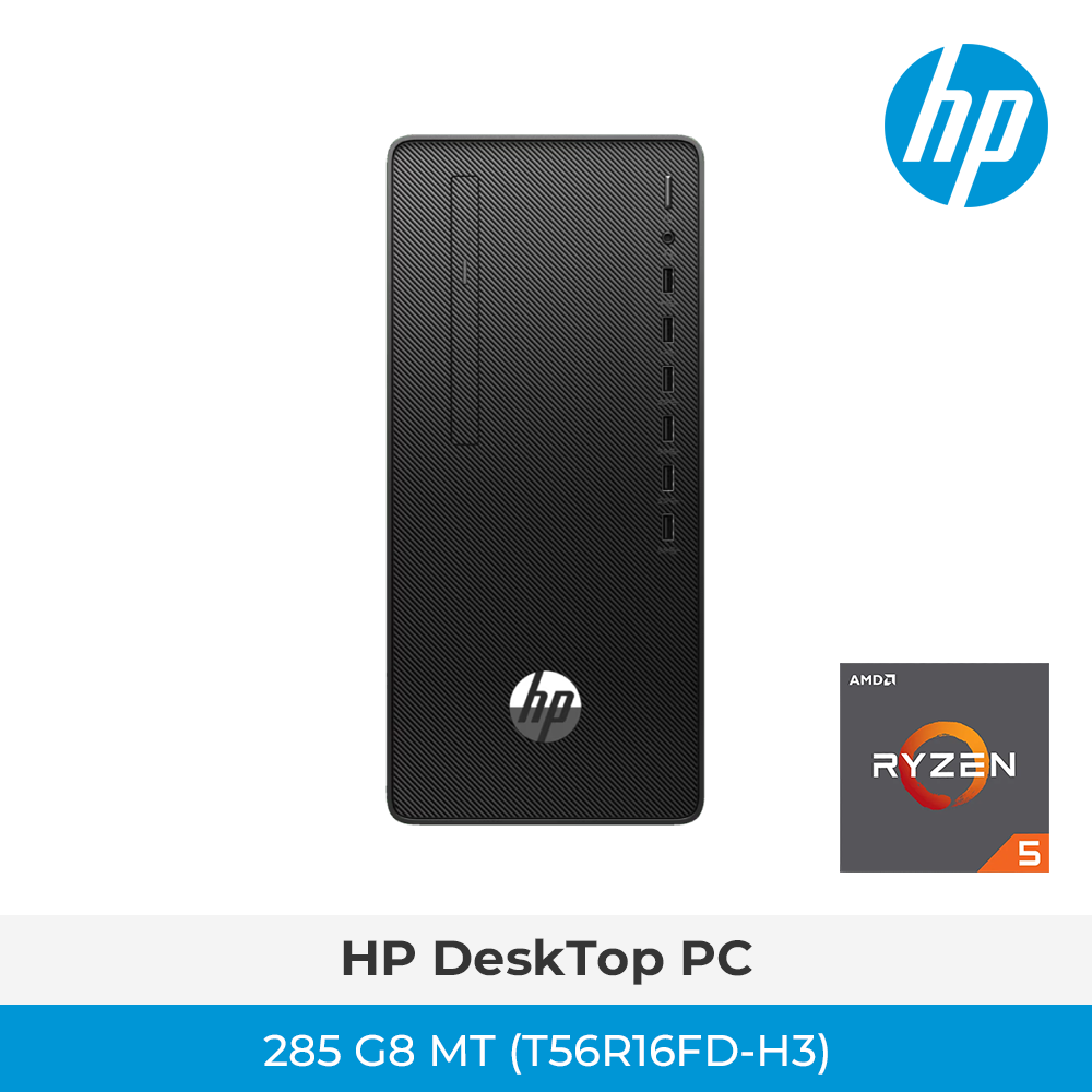 HP 285 Pro G8 Microtower Desktop PC (T56R16FD-H3)